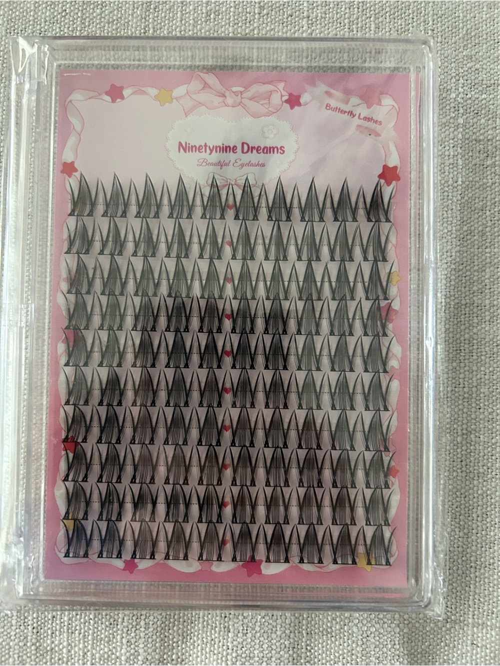 Ninety-nine Dreams Butterfly False Eyelashes 100 Count New Sealed